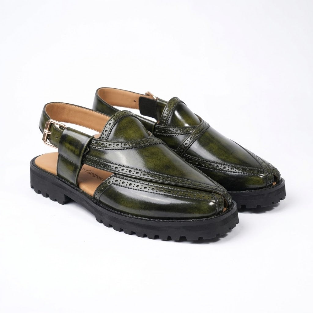 Olive Brogue