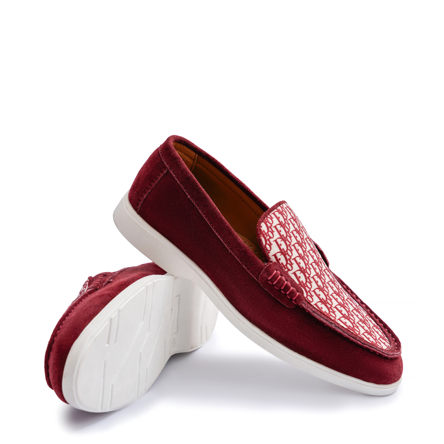 Textured Burgundy