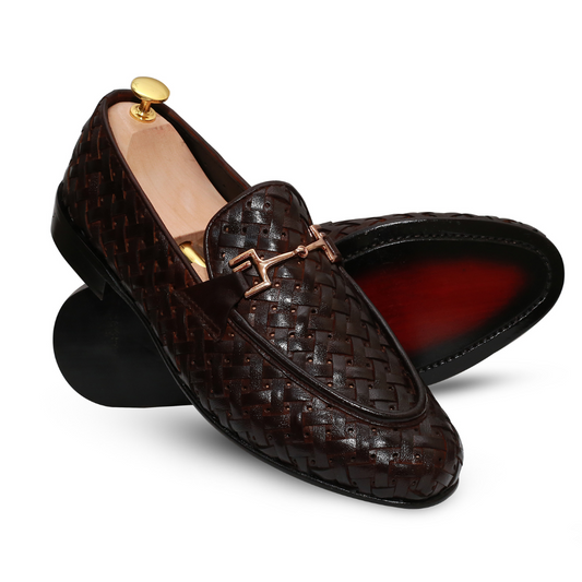 SC - Leather Woven Loafer