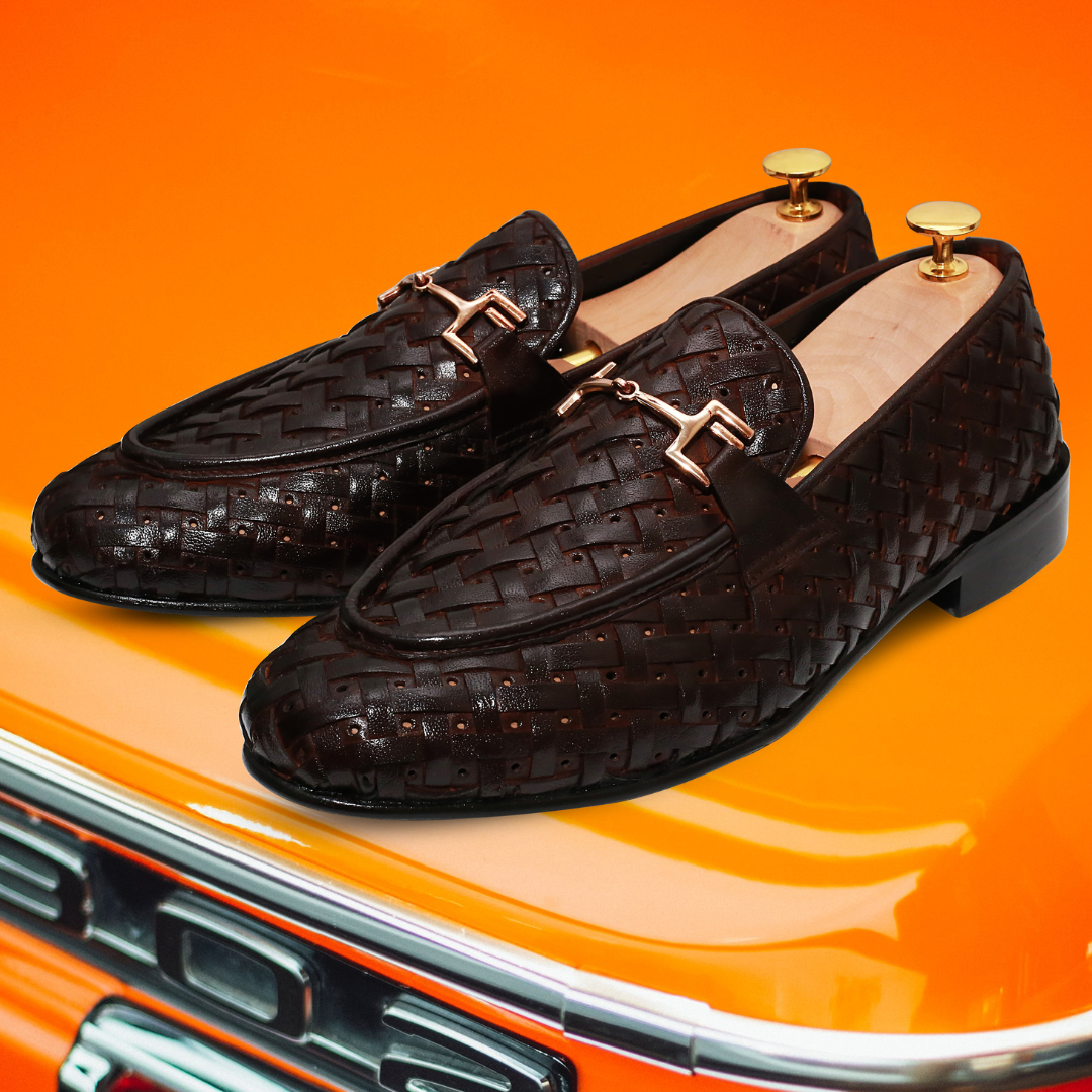 SC - Leather Woven Loafer