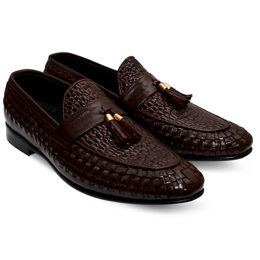 SC - Leather Woven Loafer