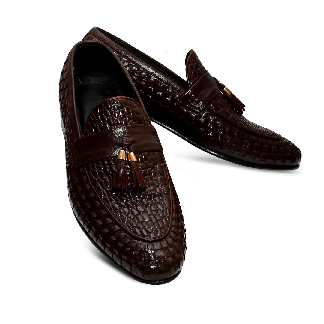 SC - Leather Woven Loafer