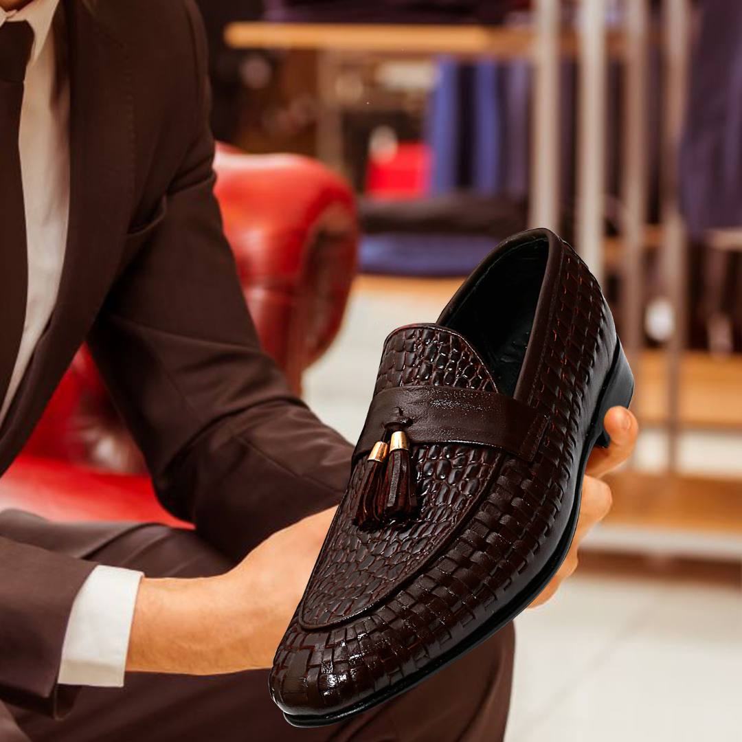 SC - Leather Woven Loafer