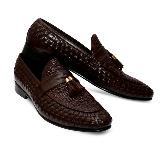 SC - Leather Woven Loafer