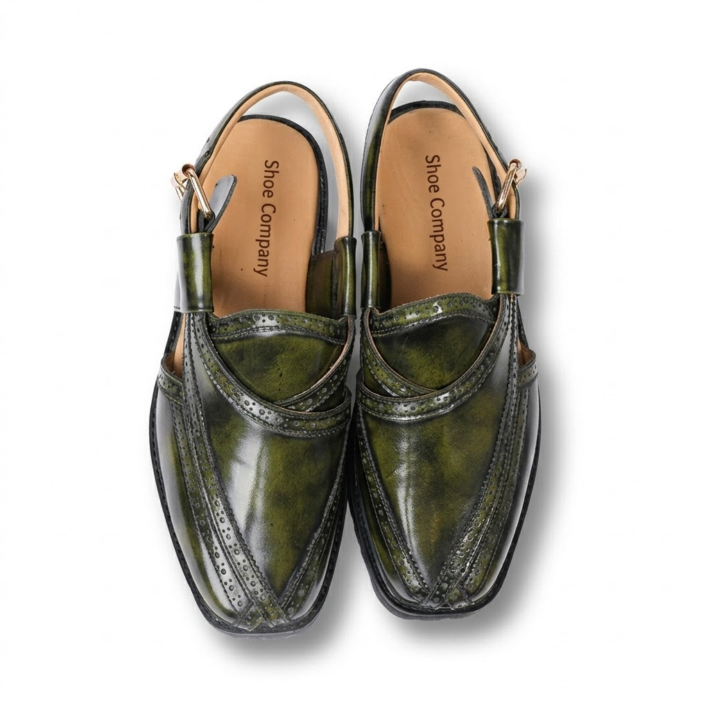 Olive Brogue